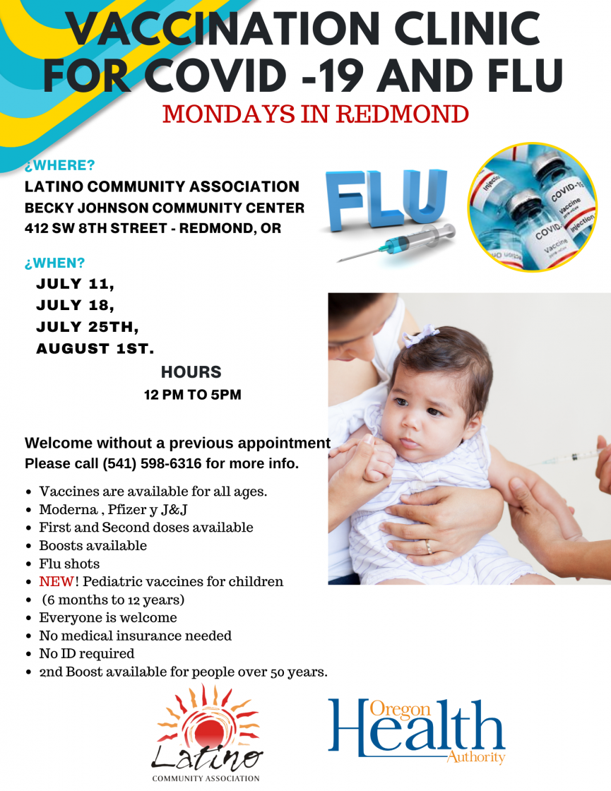 Redmond LCA Vaccine Clinic