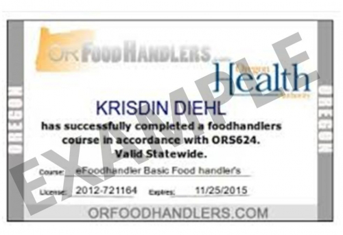 Servsafe Food Handler