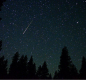 Dark night sky