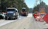 Chip seal work on Jordan Road, May 30, 2025