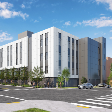 Image is a rendition of what the Deschutes County courthouse will look like when completed.